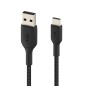 Câble BELKIN Tressé USB à Type-C 1m Noir