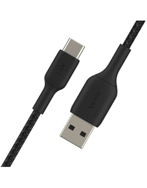 Câble BELKIN Tressé USB à Type-C 1m Noir