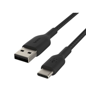 Câble BELKIN Tressé USB à Type-C 1m Noir