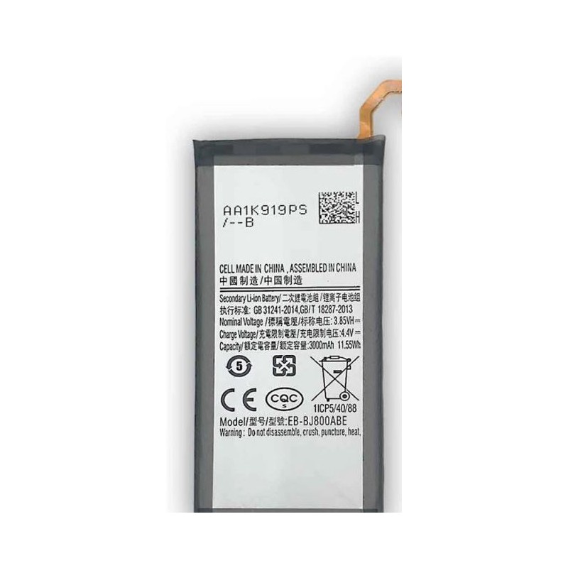 Batterie pour Samsung J6/A6/J8 2018