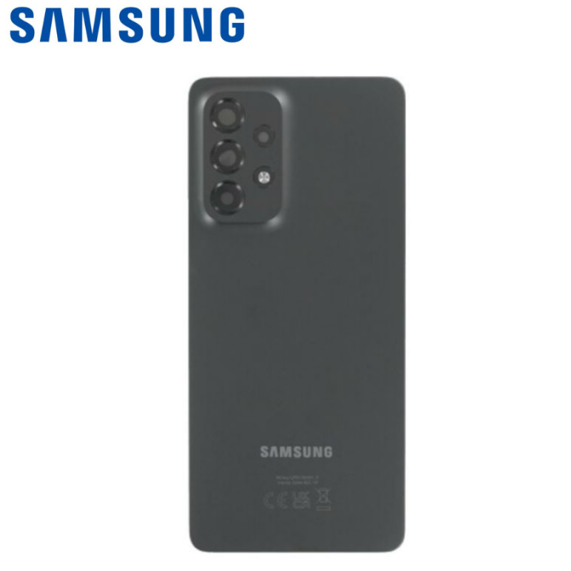 Vitre arrière Samsung RECONDITIONNE - Grade AB - Galaxy A53 5G (A536B) Noir