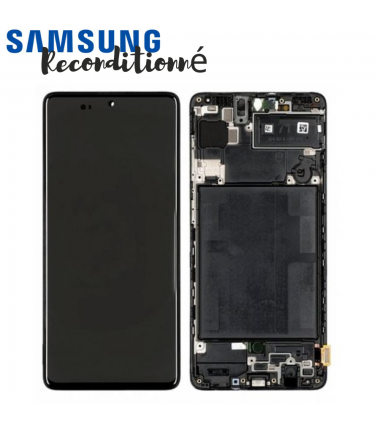 Ecran Complet RECONDITIONNE Samsung Galaxy A71 (A715F) Noir