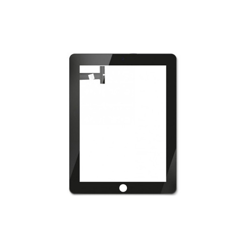 Vitre tactile pour iPad Air noire à changer suite à une chute