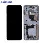 Ecran Samsung complet Galaxy Z Flip 4 (F721) Argent