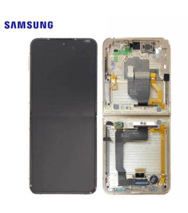 Ecran Samsung complet Galaxy Z Flip 4 (F721) Or