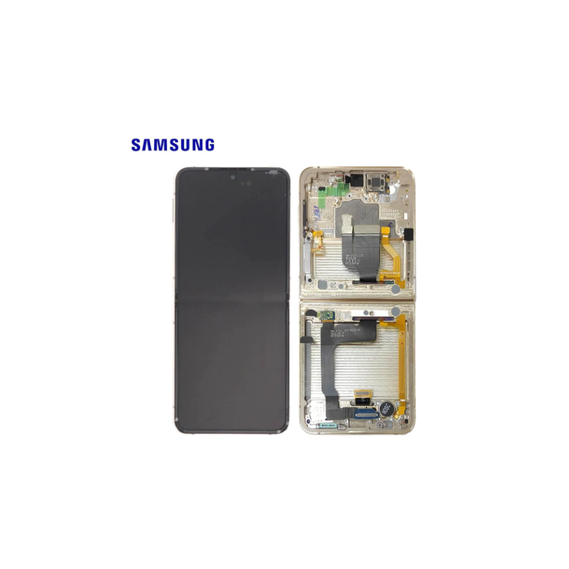 Ecran Samsung complet Galaxy Z Flip 4 (F721) Or