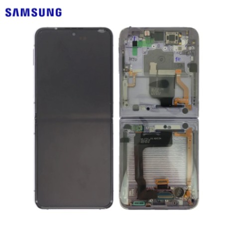 Ecran Samsung complet Galaxy Z Flip 4 (F721) Lavande