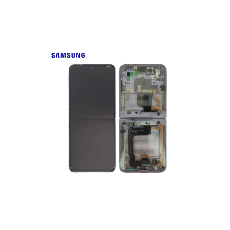 Ecran Samsung complet Galaxy Z Flip 4 (F721) Lavande