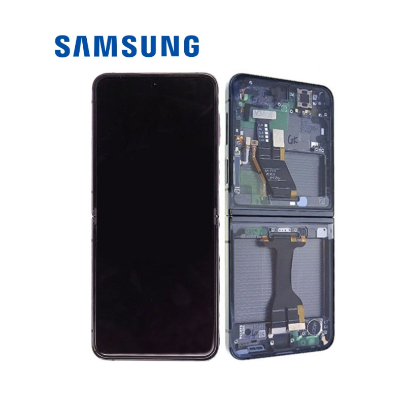 Ecran Samsung complet Galaxy Z Flip 5 5G (F731B) Bleu