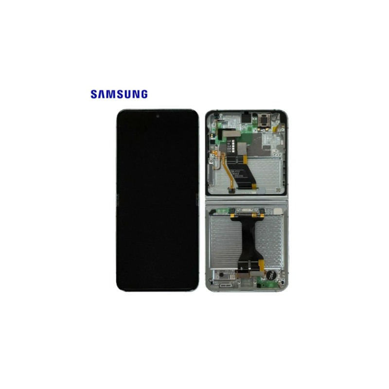 Ecran Samsung complet Galaxy Z Flip 5 5G (F731B) Menthe