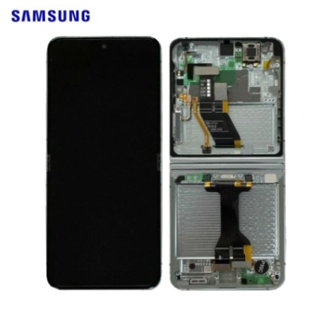 Ecran Samsung complet Galaxy Z Flip 5 5G (F731B) Menthe