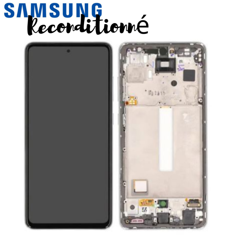 Ecran Complet Samsung RECONDITIONNE Galaxy A52s 5G (A528B) Blanc