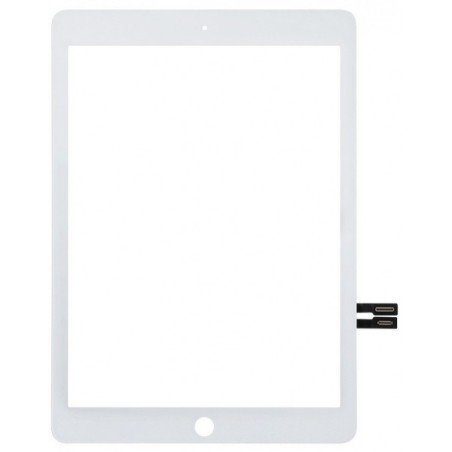 Vitre tactile pour iPad 6/Air 2 Blanc
