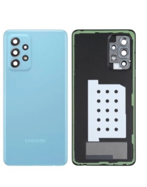 Vitre arrière pour Samsung Galaxy A52 4G/5G (A525F/A526B) Bleu