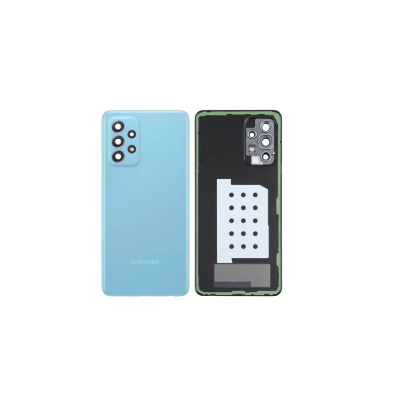 Vitre arrière pour Samsung Galaxy A52 4G/5G (A525F/A526B) Bleu