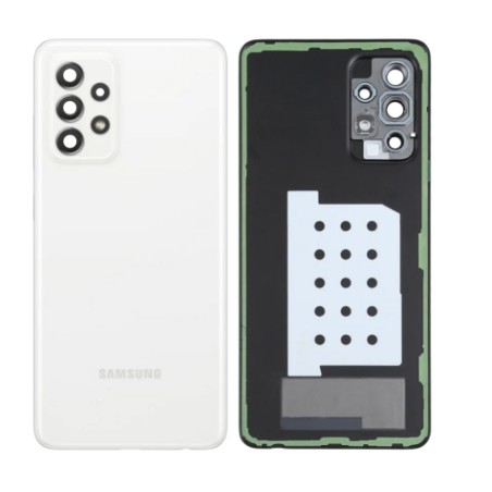 Vitre arrière pour Samsung Galaxy A52 4G/5G (A525F/A526B) Blanc