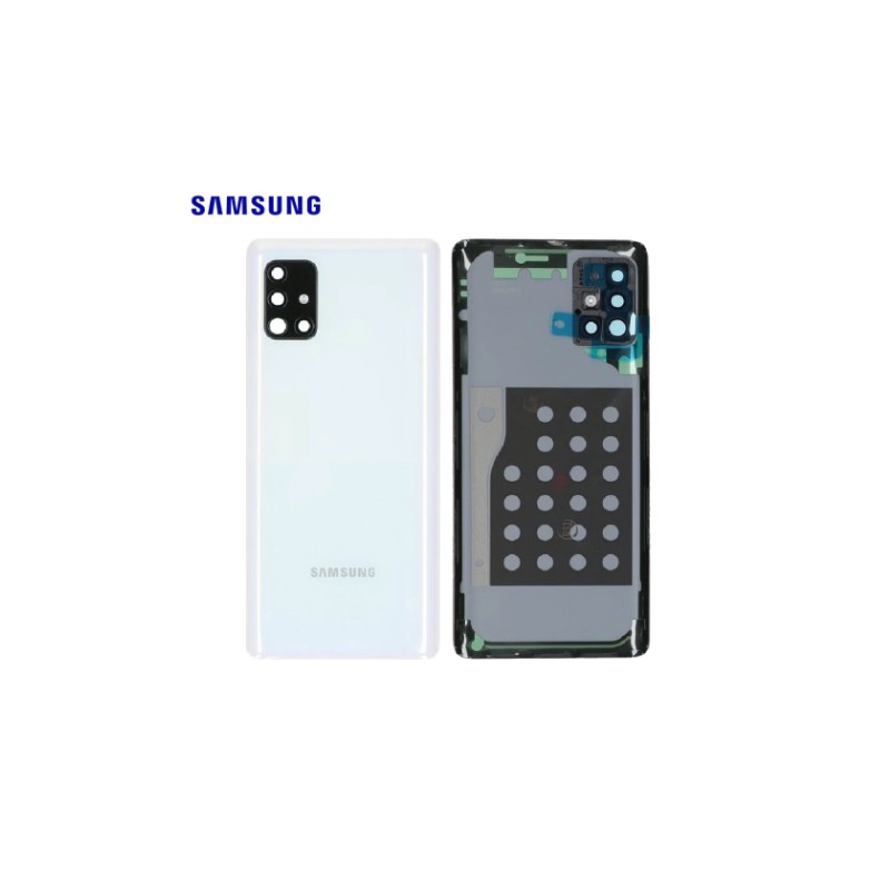 Cache Arrière Samsung Galaxy A51 5G (A516B) Blanc