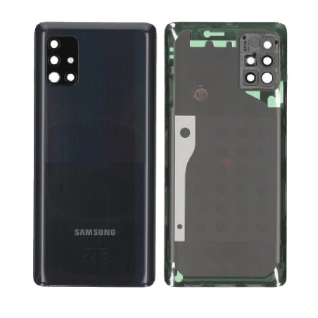Vitre arrière pour Samsung Galaxy A51 5G Noir