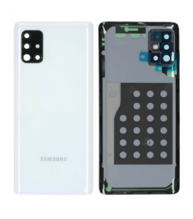 Vitre arrière pour Samsung Galaxy A51 5G Blanc