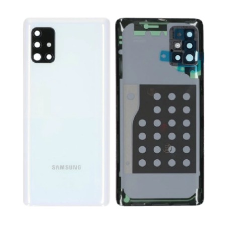 Vitre arrière pour Samsung Galaxy A51 5G Blanc