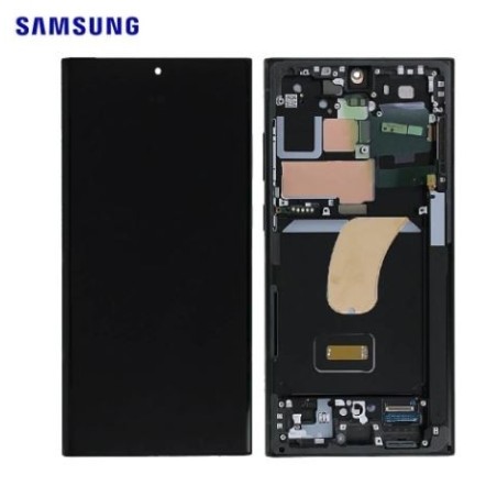 Ecran Complet Samsung Galaxy S23 Ultra (S918B) Rouge