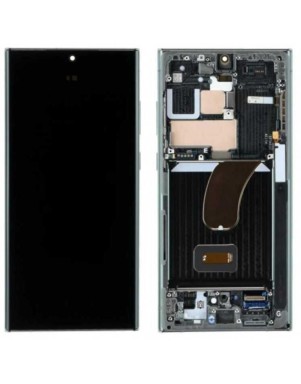 Ecran complet pour Samsung Galaxy S23 Ultra (S918B) Noir