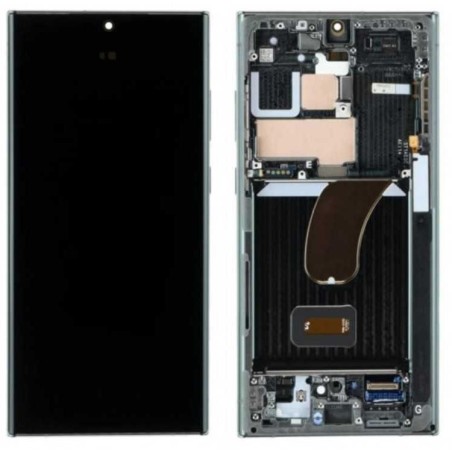Ecran complet pour Samsung Galaxy S23 Ultra (S918B) Noir