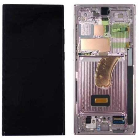 Ecran complet pour Samsung Galaxy S23 Ultra (S918B) Lavande