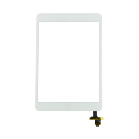 Vitre tactile pour iPad Mini 1 / Mini 2 Blanc