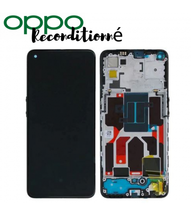 Ecran complet RECONDITIONNE OPPO Find X3 Lite Noir