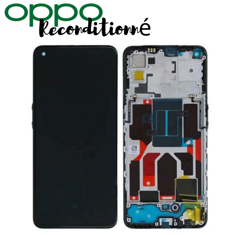 Ecran complet RECONDITIONNE OPPO Find X3 Lite Noir