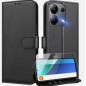 Pochette + 2 verres trempés pour Xiaomi Redmi Note 10 Noir