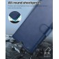 Pochette a rabat pour Samsung Galaxy A12 Bleu