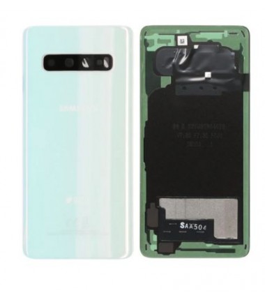 Vitre arrière pour Samsung Galaxy S10 (G973F) Blanc