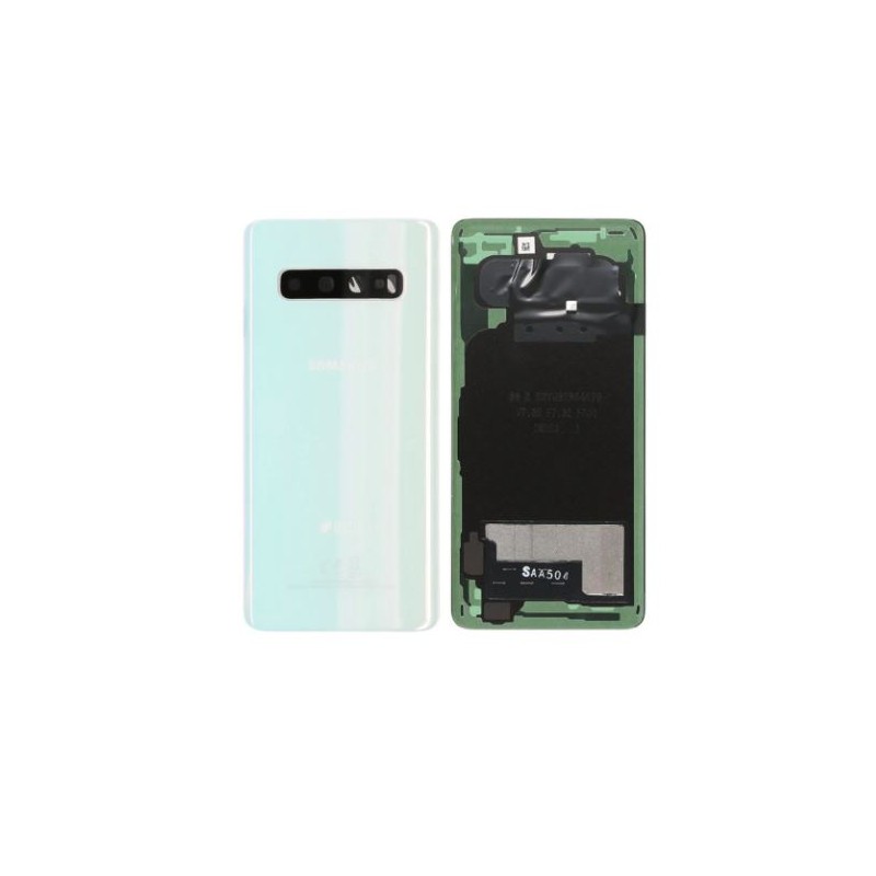 Vitre arrière pour Samsung Galaxy S10 (G973F) Blanc