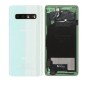 Vitre arrière pour Samsung Galaxy S10 (G973F) Blanc
