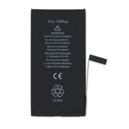 Batterie pour iPhone 14 Plus (Ti) + Adhésif offert