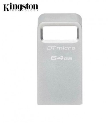 Clé USB 3.2 Kingston DataTraveler Micro Métal 64Go