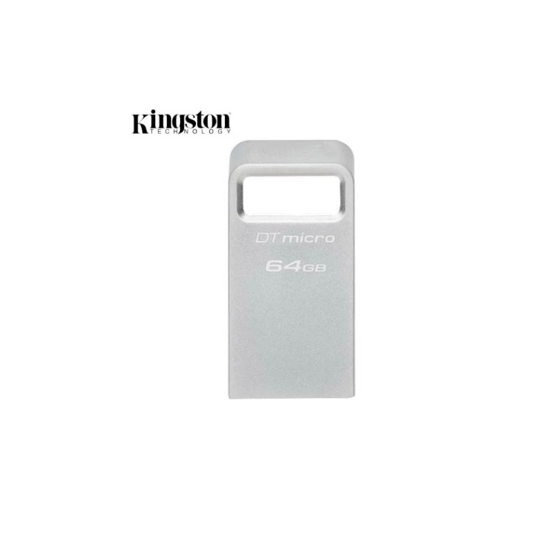 Clé USB 3.2 Kingston DataTraveler Micro Métal 64Go