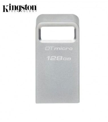 Clé USB 3.2 Kingston DataTraveler Micro Métal 128Go