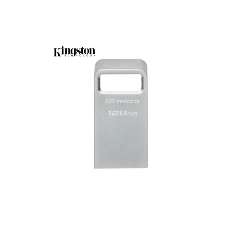 Clé USB 3.2 Kingston DataTraveler Micro Métal 128Go