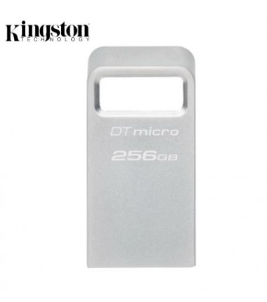 Clé USB 3.2 Kingston DataTraveler Micro Métal 256Go