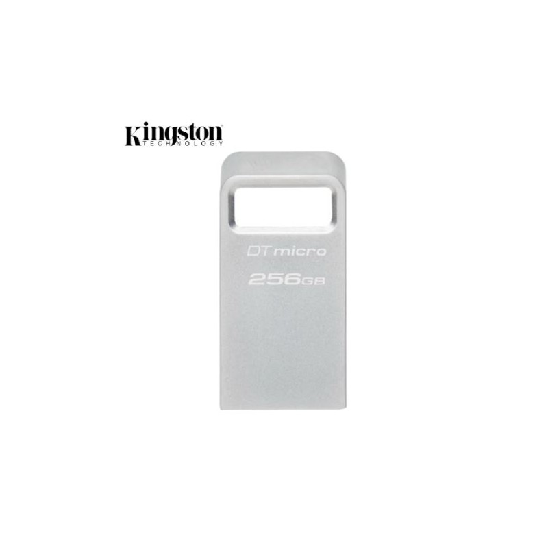 Clé USB 3.2 Kingston DataTraveler Micro Métal 256Go