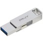 Clé USB-C USB-A 3.2 PNY Duo Link 64Go