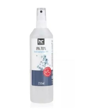 Alcool Isopropylique 70% HC Vaporisateur 250 ml