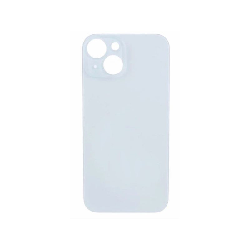 Vitre arrière BIG HOLE pour iPhone 15 Bleu