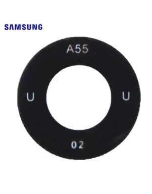 Lentille caméra arrière Grand Angle Samsung Galaxy A35 5G (A536B), A55 5G (A556B) Noir