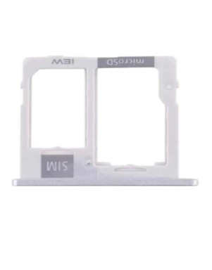 Tiroir sim pour Samsung Tab A 10.1 2019 (T510/T515) Argent