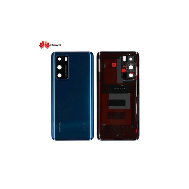Vitre arrière Huawei P40 Bleu