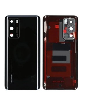 Vitre arrière pour Huawei P40 Noir